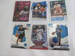 lot 187 image: Assorted Cole Anthony Rookie Cards...