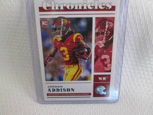 lot 196 image: 2023 Chronicles Jordan Addison Rook...
