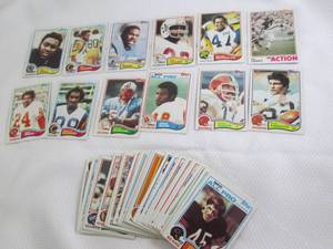 lot 199 image: Assorted 1982 Topps Football Cards...