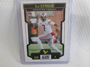 lot 213 image: 2023 Score  C J Stroud Rookie Card...
