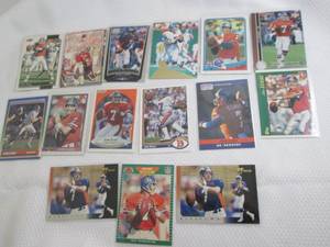 lot 214 image: Assorted John Elway Cards...