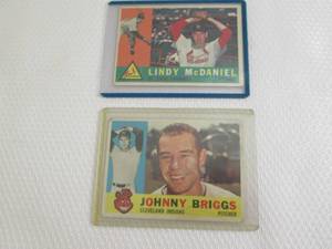 lot 225 image: 1960 Topps Lindy McDaniel & Johnny ...