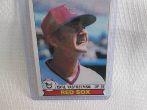 lot 230 image: 1979 Topps Carl Yastrzemski Card...