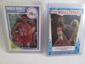 lot 235 image: 1989-90 Fleer Charles Barkley Card ...