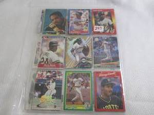 lot 247 image: Barry Bonds 36 Card Trading Card Lo...