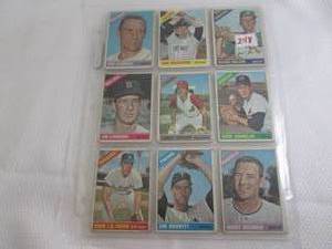 lot 248 image: 1966 Topps Trading Card Lot...