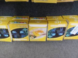 lot 266 image: 10 LED Mushroom Nightlights...