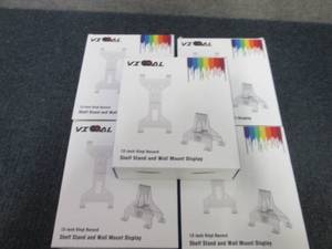 lot 268 image: 5- 12 inch Vinyl Record Shelf Stand...