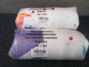 lot 329 image: 2- 40x50 inch Football Blankets...