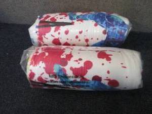 lot 330 image: 2- 40x50 inch Football Blankets...