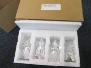 lot 340 image: 2- 4 pks Silver Toned Bunnies...