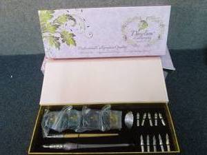 lot 361 image: 2-19-Piece Deluxe Calligraphy Set I...