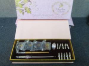 lot 365 image: 2-19-Piece Deluxe Calligraphy Set I...