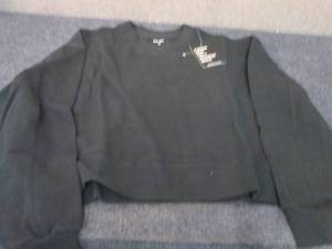 lot 387 image: NWT Small Ladies Gym Wolf Short Swe...
