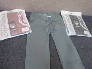 lot 390 image: 3- NWT Gym Wolf Small High Waist Sc...