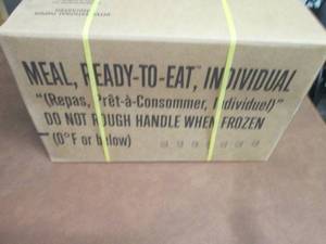lot 417 image: Sealed Case of 12 MREs Meal Ready ...