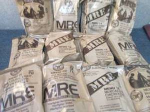 lot 421 image: Sealed Case of 12 MREs Meal Ready ...