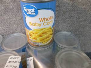 lot 455 image: 12- 15 oz Great Value Whole Baby Co...