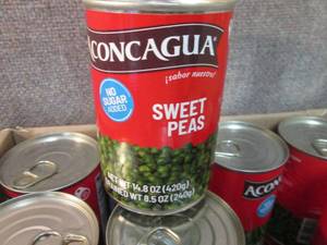 lot 474 image: 12- 14.8 oz Aconcagua Sweet Peas...