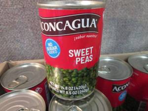 lot 475 image: 12- 14.8 oz Aconcagua Sweet Peas...