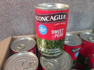 lot 477 image: 12- 14.8 oz Aconcagua Sweet Peas...