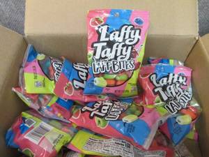 lot 510 image: 12- 3 oz Laffy Taffy Laff Bites...