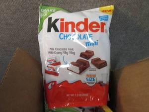 lot 517 image: 5- 7.2 oz Kinder Chocolate Minis...