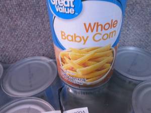 lot 534 image: 12- 15 oz Great Value Whole Baby Co...