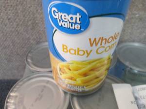 lot 536 image: 12- 15 oz Great Value Whole Baby Co...