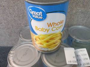 lot 537 image: 12- 15 oz Great Value Whole Baby Co...