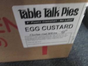 lot 559 image: CC 6 FROZEN Table Talk 8 inch Custa...