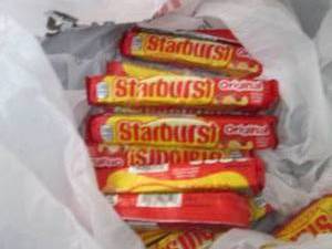 lot 590 image: 12- 2.07 oz Original Starbursts...