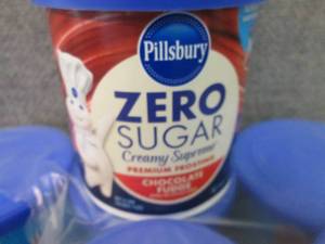 lot 601 image: 8- 15 oz Pillsbury Zero Sugar Cream...