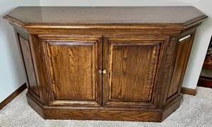 Contant Ball Furniture Makers Vintage Dixie Serving Cabinet Bar