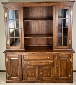 Contant Ball Furniture Makers 2 Piece Lighted Hutch