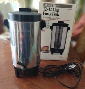 lot 23 image: Large Electric Coffee Urn