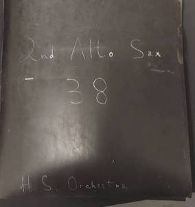 lot 33 image: Alto Sax Music & Folde