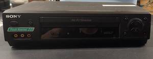 lot 40 image: Sony Hi-Fi VCR Player