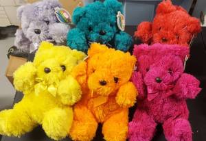 lot 44 image: 6 Vintage Swibco Plush Teddy Bears
