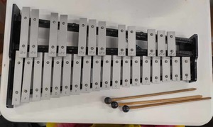 lot 111 image: Xylophone with 3 Mallets