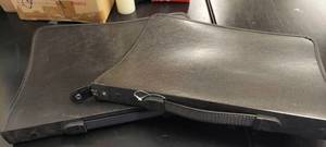 lot 122 image: 2 Zippered Art Portfolio Folders.