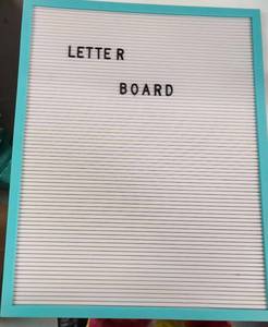 lot 130 image: Letter Set Bulletin Board
