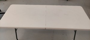 lot 13 image: 6 ft Folding Banquet Table