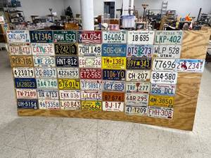 lot 1 image: License Plates From Every US State