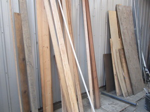lot 38 image: Various Pieces Craft Lumber