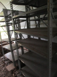 lot 62 image: Metal Shelving Units