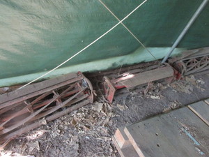 lot 64 image: Gang Mower Reels, Three