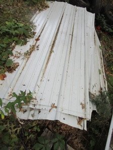 lot 68 image: Metal Roof  Wall Panels, Reclaimed