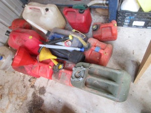lot 110 image: Fuel Cans