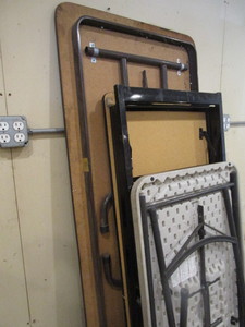 lot 119 image: Folding Tables